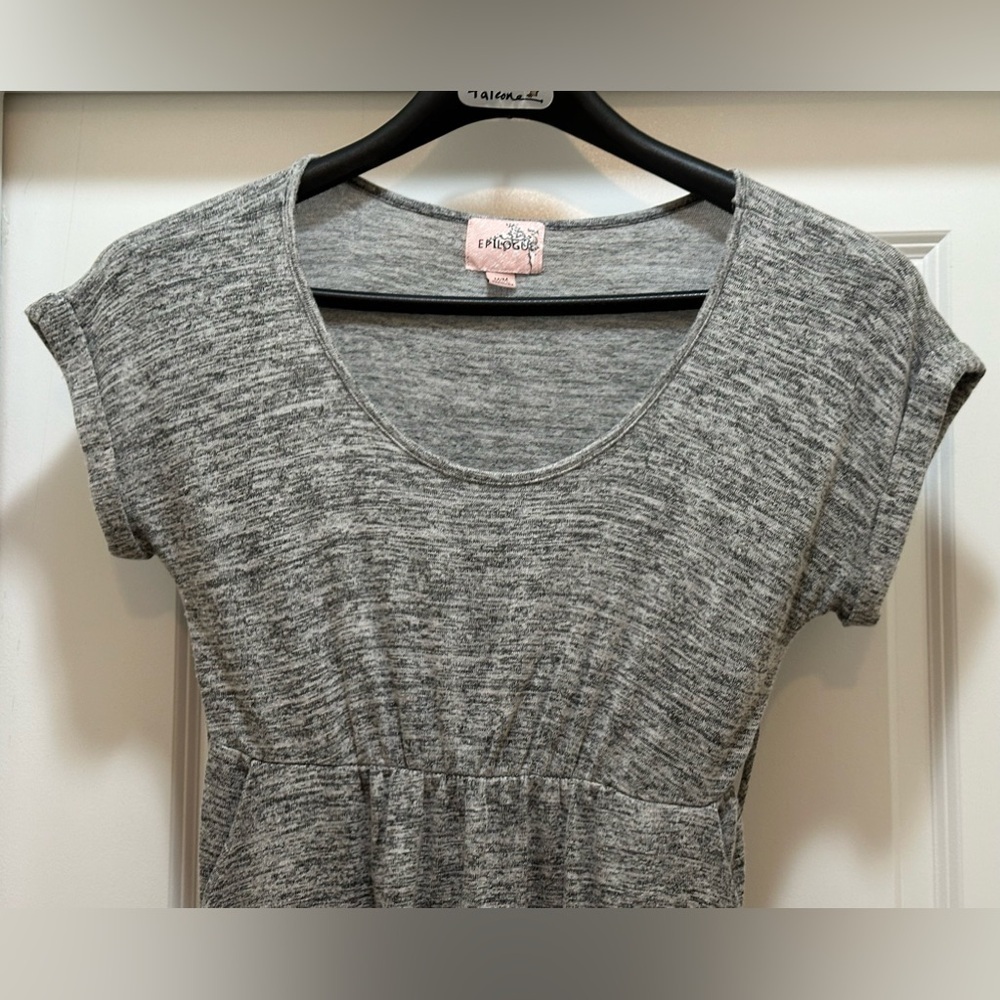 Soft Knit Epilogue Mini Dress with Pockets and Belt Loops (EUC) - Medium - Picture 7 of 11